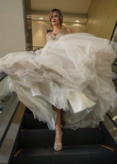 Por su vestido en los MF 2019, Paula Chaves fue muy criticada.