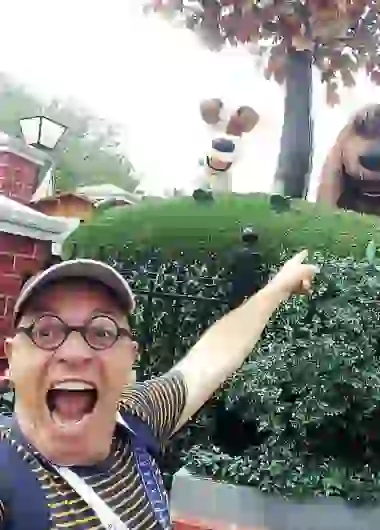 Campi y Denise Dumas de vacaciones en Orlando