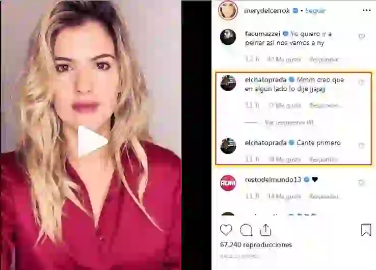 En las redes escribió contra Telefé.