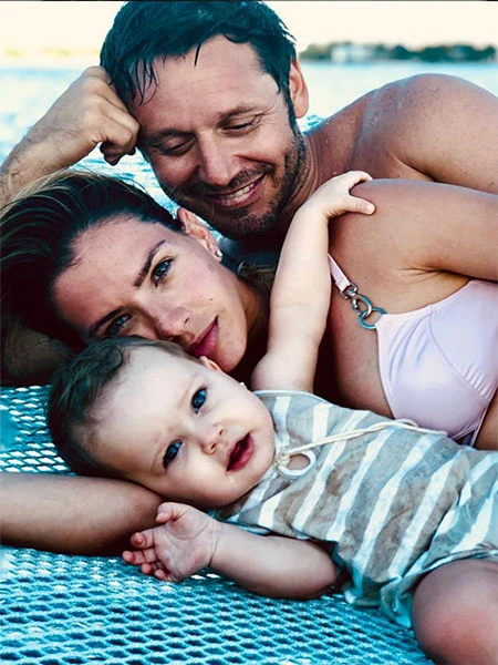 Magnolia acompañó a la China y Benjamín al set de ATAV.