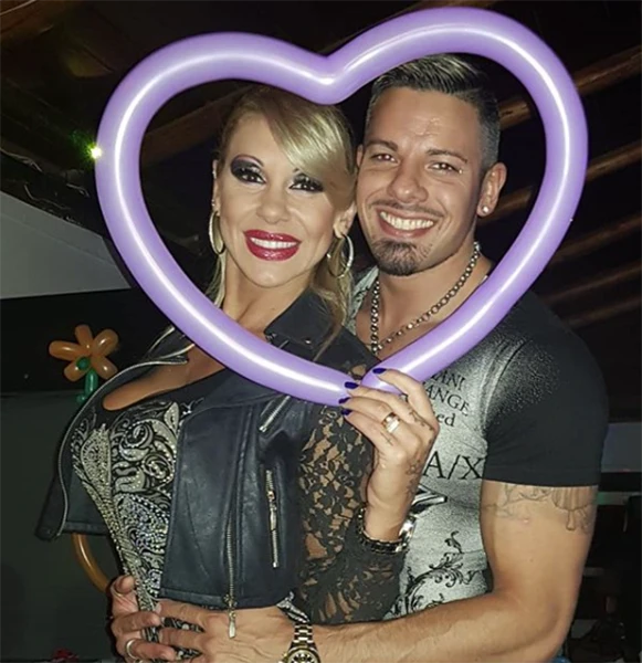 Leandro es su personal trainer y ahora marido.