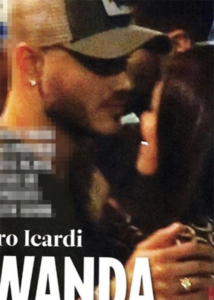 Mauro Icardi y la foto de la polémica.