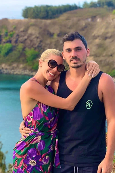 Virginia se casó por civil e Iglesia.