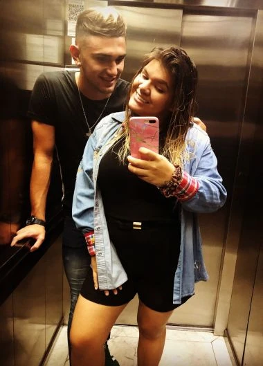 Morena tuvo un hijo hace unos meses con Facundo.