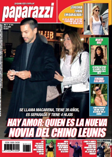La tapa de Paparazzi que anunció la primicia
