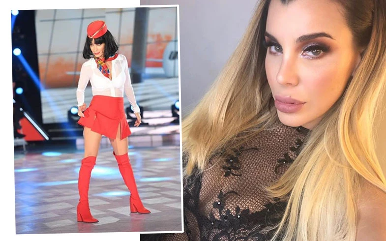 Charlotte Caniggia negó la separación de sus padres y se enojó con Mora Godoy.