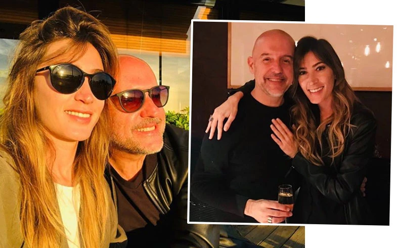 El Pelado y Nella anunciaron su casamiento.