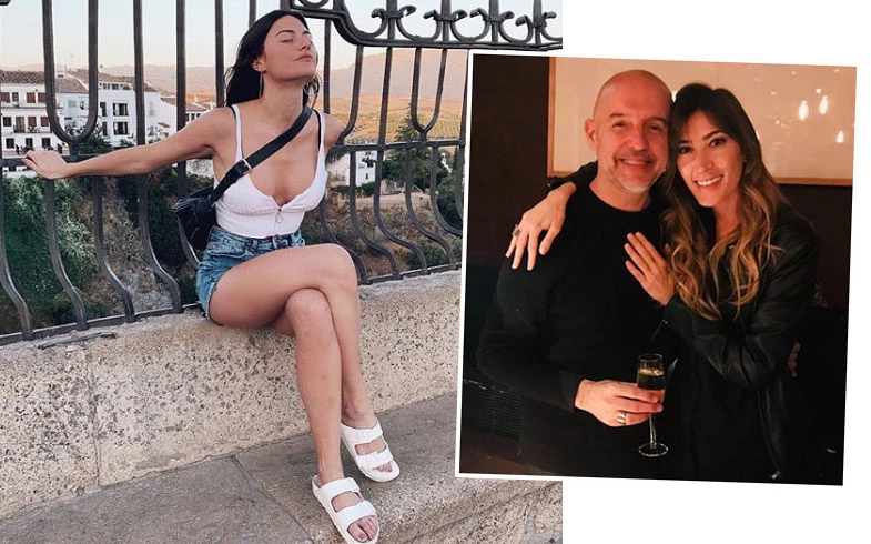 Jujuy Jiménez se mostró conmovida por el anuncio de su ex.