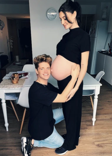 Lio Ferro, flamamante papá