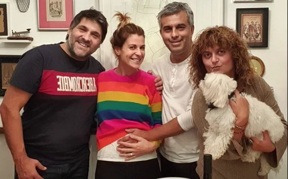 La felicidad de Eugenia Tobal con su pancita