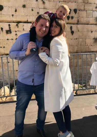 Junto a Micaela, el periodista tendrá su segundo hijo varón.