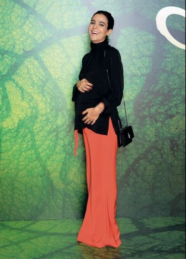 El tercer hijo de Agustina llegará en septiembre.