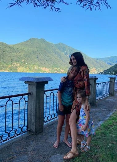 Zaira, siempre feliz.