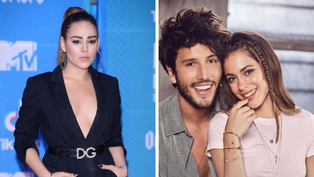 DANNA PAOLA SE DESPEGÓ DE LA SEPARACIÓN DE SEBASTIAN YATRA Y TINI STEOSSEL.
