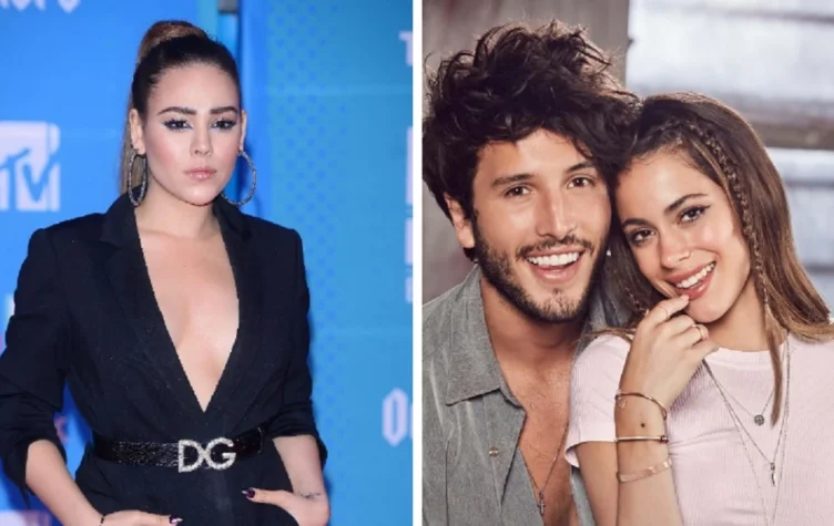 DANNA PAOLA SE DESPEGÓ DE LA SEPARACIÓN DE SEBASTIAN YATRA Y TINI STEOSSEL.