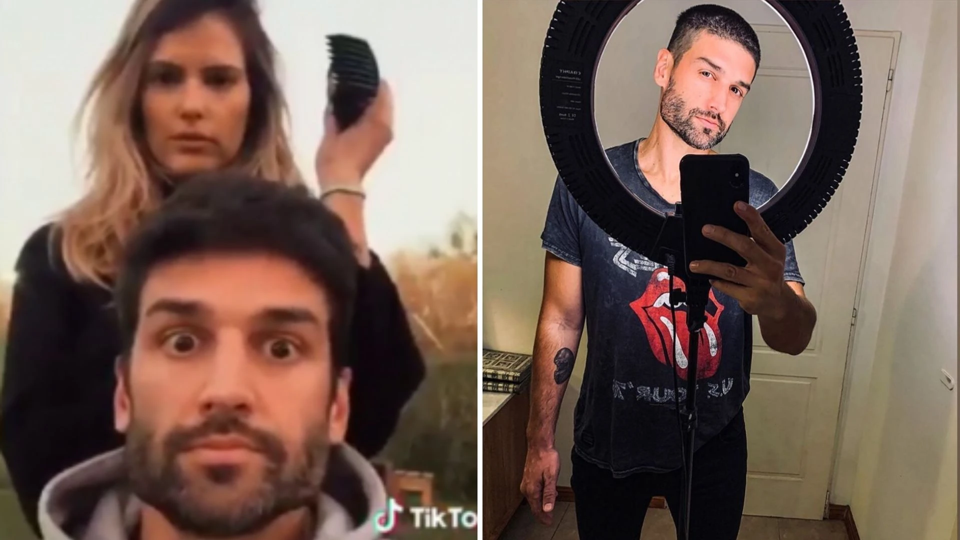 Mery del Cerro siguió los pasos de la China Suárez y le cortó el pelo a Meme Bouquet
