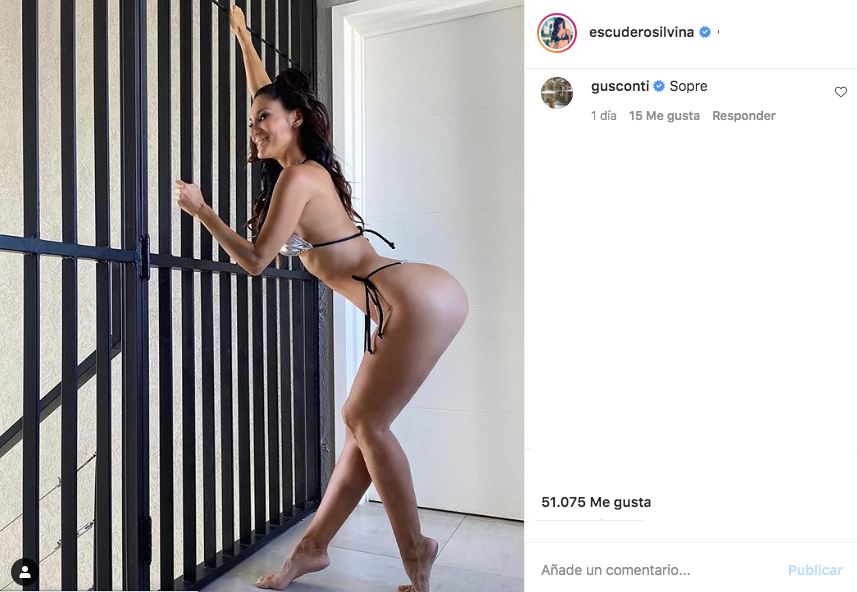 Tras un comentario a una foto hot de Silvina Escudero, la esposa de Gustavo  Conti salió al cruce de la gran morocha argentina. – Ciudad Noticias