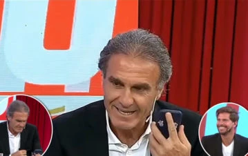 La verdad sobre el incómodo llamado que Oscar Ruggeri recibió de "Marina" en vivo y él pensó que era Stoichkov