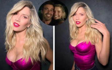 Laurita Fernández recordó el comienzo de su relación con Nicolás Cabré con un gracioso video