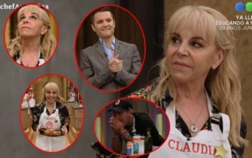 ¡Emoción total en MasterChef! El plato que Claudia Villafañe le dedicó a Maradona: "Esto va para el padre de mis hijas"