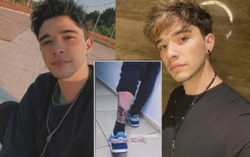 Julián Serrano se hizo dos impactantes tatuajes, y uno en una zona muy sensible del cuerpo: qué diseños eligió