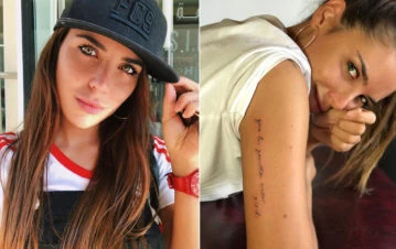 Mina Bonino hizo una tremenda promesa si River se clasifica a la final de la Libertadores ¡y le pidió perdón a su pareja futbolista!: "Perdón, Fede, tengo que jugármela"