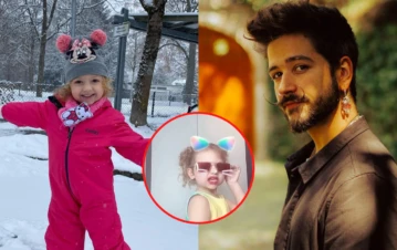 ¡Abrojito sensación! Emma, la hija de Evangelina Anderson, deslumbró a Camilo Echeverry con su peculiar talento