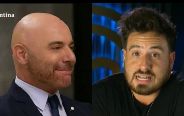 ¡Volvió recargado! La picante amenaza de Fede Bal a Germán Martitegui en Masterchef