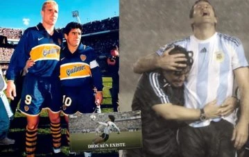 El sensacional texto que escribió Martín Palermo a tres meses de la muerte de Diego Maradona: "Pensé que iba a vivir hasta los 100 años"