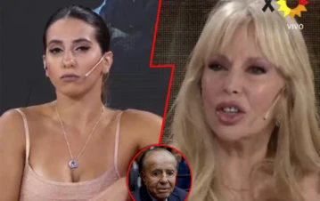 ¿Celosa? El tenso cruce de Cinthia Fernández y Graciela Alfano por su romance con Carlos Menem