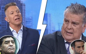 El tenso cruce al aire entre Alejandro Fantino y Luis Ventura por la muerte de Diego Maradona: “Es un insulto que me digas…”