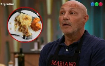 Masterchef: Mariano "El loco" Dalla Libera hizo un pastel de papas "impasable" y se convirtió en el primer eliminado