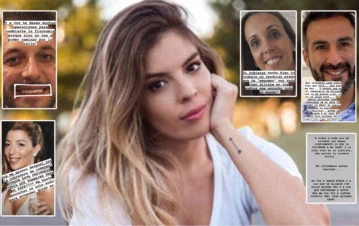 Furioso escrache de Dalma Maradona contra Matías y Vanesa Morla, Luque y Cosachov: "Les deseo lo mismo que le hicieron a papá"