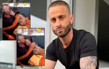 ¿Y Cinthia Fernández? Quién es la hermosa y sorprendente morocha con la que se abrazó Martin Baclini en un bar