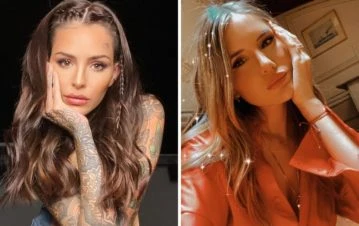 ¡Irreconocibles! La foto retro de Cande y Mica Tinelli de la época de Fotolog