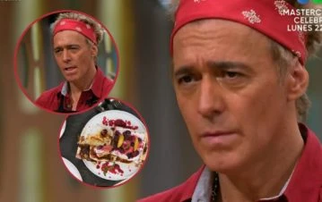Increíble bochorno: Cae hizo una torta rogel “muy mala” y fue el segundo eliminado de Masterchef Celebrity