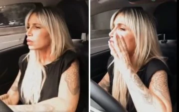 Florencia Peña fue criticada por la ONG Luchemos por la Vida por su forma de manejar: "Da el mal ejemplo"