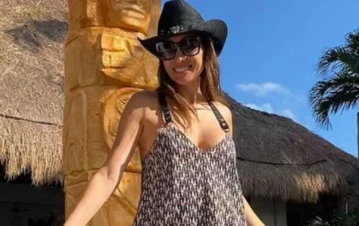 ¡Increíble! Pampita mostró el espectacular jardín de su casa ubicada en un country de Tigre