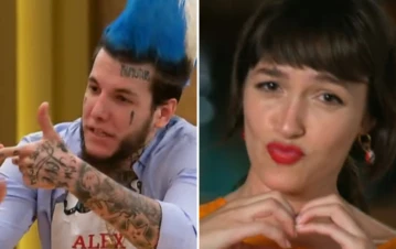 ¡Una interesada! La propuesta de Cande Vetrano a Alex Caniggia en Masterchef