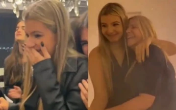 Así fue el emotivo cumpleaños de 15 de Abril, la hija de Carlín Calvo y Carina Gallucci