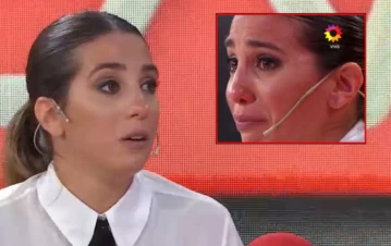 El desgarrador llanto de Cinthia Fernández por las amenazas de Matías Defederico