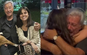 ¡Para llorar! El emotivo reencuentro de Juan Alberto Mateyko y su hija Rosa tras dos años sin verse: "Cuántas..."