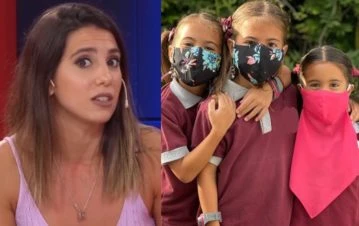 ¡Intensidad por mil! La furia de Cinthia Fernández por la vuelta al cole de sus hijas y el grupo "de mamis"