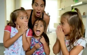 ¡Qué susto! Cinthia Fernández mostró el accidente que sufrió su hija Francesca y cómo las gemelas fueron cómplices