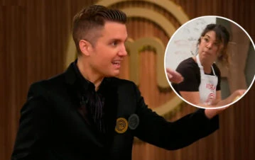 ¡Se calentó! Santiago del Moro explotó contra María O’Donell en pleno MasterChef