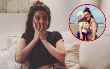 Embarazada de 5 meses, Juana Repetto estalló contra una mujer que la trató de "deforme"