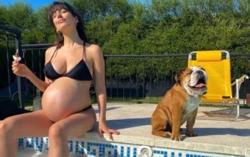 Embarazada de 8 meses, Paula Kohan muestra las fotos mas tiernas de su pancita y se confiesa: “No voy a ser una..."