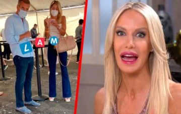 Quién es la misteriosa mujer que se vacunó con Martín Redrado en Miami y causó la furia de Luciana Salazar