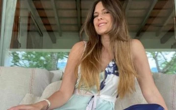 Embarazada de cuatro meses, Isabel Macedo mostró la panza y se reveló el sexo del baby