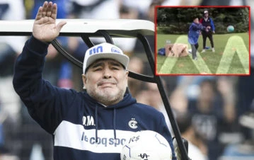 El inédito video de Diego Maradona a días de su muerte que recibió su familia